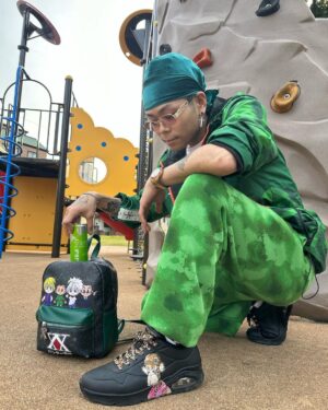 SANTAWORLDVIEW Instagram - I LOVE HUNTER×HUNTER 🦚🐉🎋
Thanks MADHOUSE❤️‍🔥

& 最高のKicks 👟をありがとう
@lafayette_jpn