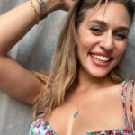 Sára Milfajtová Instagram - Seems to me like do I wear something else this summer?😅 #smile #is #the #real #musthave