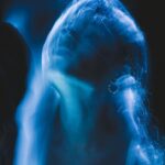 Sé Marie Instagram - alien light bath with @thoseinmotion
