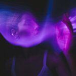Sé Marie Instagram - alien light bath with @thoseinmotion
