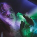 Sé Marie Instagram - alien light bath with @thoseinmotion
