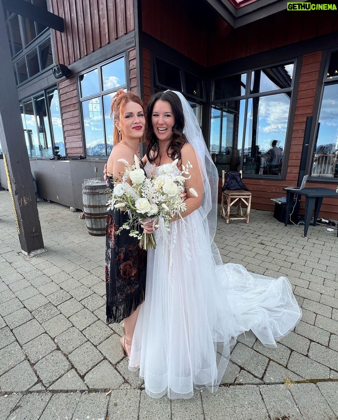 Sé Marie Instagram - @missmishavo & @photogallagher21 what a profound, extraordinary love you have fallen into ✨ I am so honoured to witness and share in this moment with you both — love you to the ends of this exquisite earth this weekend will forever have a front row seat in my memory ✨🏔️ Leading Ladies always 🩷 Golden, British Columbia