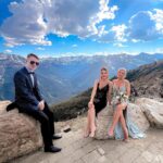 Sé Marie Instagram - @missmishavo & @photogallagher21 what a profound, extraordinary love you have fallen into ✨ I am so honoured to witness and share in this moment with you both — love you to the ends of this exquisite earth this weekend will forever have a front row seat in my memory ✨🏔️ Leading Ladies always 🩷 Golden, British Columbia