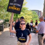 Sé Marie Instagram - beautiful morning for a strike rally 🪧 @sagaftra