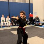 Sé Marie Instagram - when I was invited to compete in my first ever karate tournament this week, my literal response was: “that idea absolutely terrifies me… so I suppose I have to do it” 🤓 incredibly proud of this team!! @usaprokarate #kumiteclassic