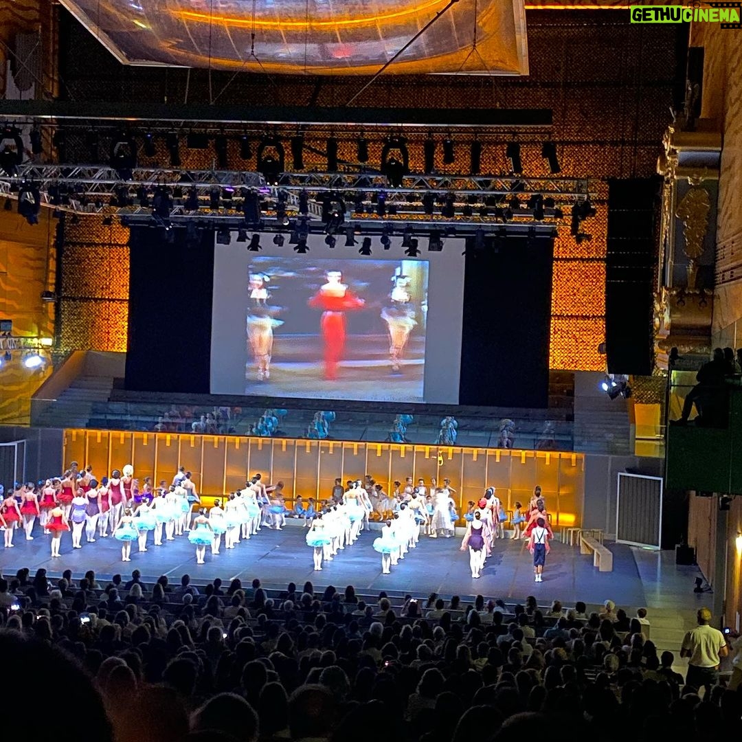 Sónia Araújo Instagram - Amanhã e nos próximos dias muitas de nós ( na foto) vão falar desta noite, da experiência de pisar de novo o palco enquanto alunas da Academia @pirmintreku . A escola celebrou 60 anos e convidou ex-alunas a participar no momento final num clássico com todo o elenco. Cerca de 160 bailarinos em palco é qualquer coisa! Amanhã vamos rir e chorar ao rever as imagens… Mas a magia, a essência do que representa dançar, essa vai durar mais uns bons anos e entranhar-se para a vida! 💃