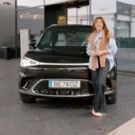 Sónia Araújo Instagram - O novo smart #1 já chegou à Soc. Com. C. Santos e uma das primeiras pessoas a conduzir este modelo em Portugal é a @sonia_l_araujo 🙌