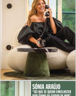 Sónia Araújo Instagram - Obrigada @carasportugal 
Foto: @joaolima2008 
Make-up: @carinaquintiliano 
Styling: @patepinto 
@glam.celebrity