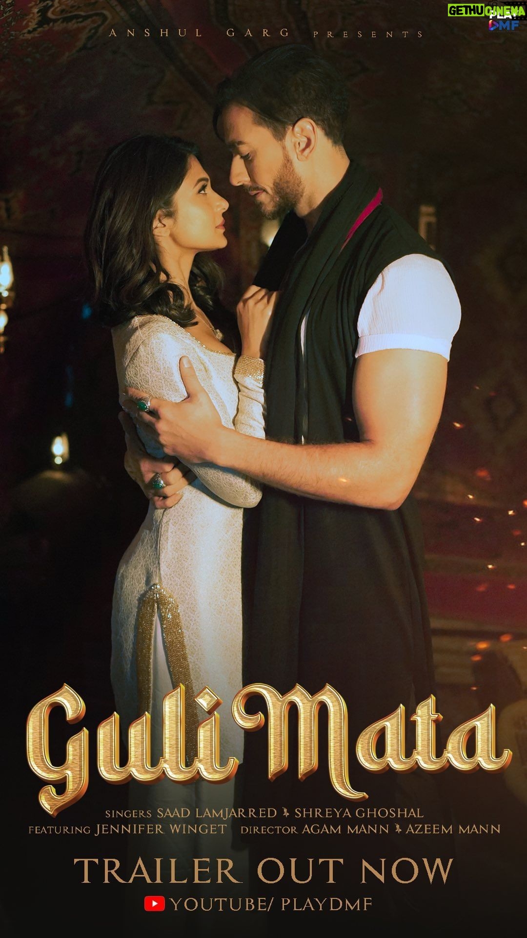 Saad Lamjarred Instagram - A musical fusion like never before ๐คฉ #GuliMata ๐ Trailer Out Now !! Full Video Out on 12th July only on @playdmfofficial YouTube Channel @shreyaghoshal @jenniferwinget1 @mehdimozayine @mohamed_el_maghribii @madarashooka @tarik_lahjaily @iamrajatnagpal @rana_sotal @agam.mann @azeem.mann @anshul300 @raghav.sharma.14661 @ingroovesindia @desimusicfactory #saadlamjarred #shreyaghoshal #jenniferwinget #playdmf #music #saadlamjarred1 #ุงููู_ูุจุงุฑู_ูุนู
ุฑ_ุณูุฏู