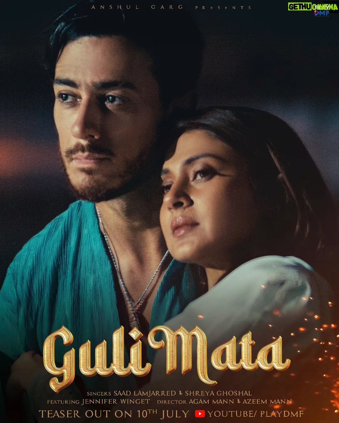 Saad Lamjarred Instagram - Get ready to witness an electrifying international collaboration πβ¨ #GuliMata π Teaser Out on 10th July only on @playdmfofficial YouTube Channel @saadlamjarred1 @shreyaghoshal @jenniferwinget1 @mehdimozayine @mohamed_el_maghribii @madarashooka @tarik_lahjaily @iamrajatnagpal @rana_sotal @agam.mann @azeem.mann @anshul300 @raghav.sharma.14661 @amitkridey @ingroovesindia @desimusicfactory #saadlamjarred #shreyaghoshal #jenniferwinget #playdmf #music