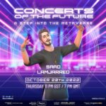 Saad Lamjarred Instagram - I am humbled to share with you today a project I have been working on for the last few months. You all, are so dear to me. Your love, and support is what makes all the hard work worth it. I have always dreamed of being able to perform live with each and everyone of you. To reach you all globally together. Now - @MetaBoundless is making that dream a reality. On October 20th at 11PM GST. For the first time, we will perform ""Concerts of the Future"" as avatars. Together we ""Step into the Metaverse"". A worlwide virtual performance for everyone, everywhere at the same time. @metaboundless Tickets are now on sale!" https://metaboundless.io/
