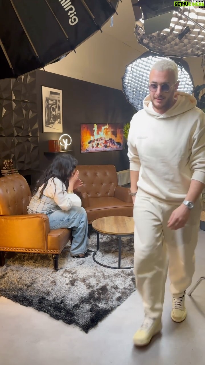 Saad Lamjarred Instagram - A funny momento with @elbekrilamia @medradio_officiel @karimbennis_ #bts #الله_يبارك_فعمر_سيدي #love_my_fans_forever_and_ever #love_your_family #love_your_self