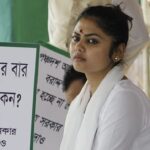 Saayoni Ghosh Instagram – Jawab tumko dena hoga, 
Warna gaddi chhodna hoga! #ProtestByTMYC