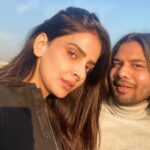 Saba Qamar Zaman Instagram - Be a little extra, be insane. 🫣🤪🤓