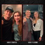 Sabina Mazo Instagram - @AlanJouban and @SabinaMazo at #LFA13 (6.2.17). @AlanJouban and @SabinaMazo at #LFA161 (6.23.23). ℹ️: They both fought for us 4 times before signing with the #UFC and currently have 20 combined fights in the UFC. ℹ️: @AlanJouban is now an LFA commentator and @SabinaMazo is now the first fighter to win the same LFA title twice.