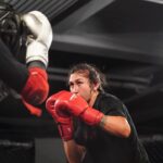 Sabina Mazo Instagram - Old ones but good ones! #sparring #mma #quecascadamedieron Thank you @vincetheanomaly for the pictures