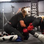 Sabina Mazo Instagram - Old ones but good ones! #sparring #mma #quecascadamedieron Thank you @vincetheanomaly for the pictures