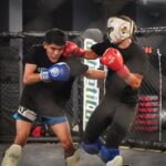 Sabina Mazo Instagram - Old ones but good ones! #sparring #mma #quecascadamedieron Thank you @vincetheanomaly for the pictures