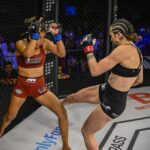Sabina Mazo Instagram - I want more 👊🏻🩸 … … What’s next!?? @lfafighting @blackhousemma @drjasonpark @boltwrestling @leowsouza1 #whatsnext #mazo2.0 #mma #california #usa #colombia