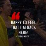 Sabina Mazo Instagram - “Happy to feel that I’m back here!” 🎞️ @SabinaMazo | #LFA164 👑