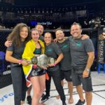 Sabina Mazo Instagram - Victoria!!! GRACIAS A TODOS POR EL APOYO. Una victoria que me la gocé. #bichotaseason - @lfafighting @blackhousemma @drjasonpark @boltwrestling @leowsouza1 @rogeriocamoes @catiaclaro_nutri @fitness.ledesma @pieralafiera @jacqueline.cavalcanti @rancho_meladuco_date_farm @tru_md @readyfitgo_cali @checkmathq @leovieirabjj