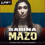 Sabina Mazo Instagram - ¡Feliz Día de la Independencia de Colombia a @SabinaMazo! 🇨🇴 Sabina "Colombian Queen" Mazo looks to recapture the LFA Women's World Flyweight Title at #𝐋𝐅𝐀𝟏𝟔𝟒! 🏆 #LFA164: Mazo vs. Lavado takes place Friday, August 4th at the @SouthwestUniversityParkEP in #ElPaso, #Texas. This event will be available worldwide on @UFCFightPass at 11 p.m. ET / 8 p.m. PT. El Paso, Texas