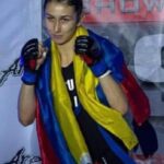 Sabina Mazo Instagram - #tbt young me in 2018 😃👊🏻 @lfafighting title defense. - Yo más joven en el 2018 defendiendo el cinturón de LFA.