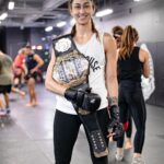 Sabina Mazo Instagram - Friendly reminder that we’re two for two on @lfafighting title fights this year 😏 @jacqueline.cavalcanti won the bantamweight championship belt back in April, and @sabinamazo brought the flyweight belt home for a SECOND time last Friday. Safe to say Sabina owns that division. These girls are developing as more well-rounded fighters every single day, and we can’t wait to see what is possible for both of them. Jacqueline will be making her first @ufc appearance soon… Stay tuned. 📸: @emilsmarie ______________________________ Lembrete amigável de que somos dois a dois nas lutas pelo título do @lfafighting esse ano. @jacqueline.cavalcanti conquistou o cinturão dos pesos-galos em abril, e @sabinamazo levou o cinturão dos pesos-moscas para casa pela SEGUNDA vez na última sexta-feira. Essas meninas estão se desenvolvendo como lutadoras mais completas a cada dia, e mal podemos esperar para ver o que é possível para ambas. Jacqueline irá fazer sua primeira aparição no @ufc em breve… Fique ligado. ‌ ‌ ‌ #BlackHouseMMA #LFAChampion #fightlikeagirl #flyweightchampion #bantamweightchampion #femalefighter #victory #titlefight #mmachampion #ufcfighter #combatsports #mixedmartialarts Black House MMA