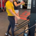 Sabina Mazo Instagram - A little bit about our training today at the @ufcpi 🔥 #ufc #mma #conditioning #strengthtraining #ufcpi #strong