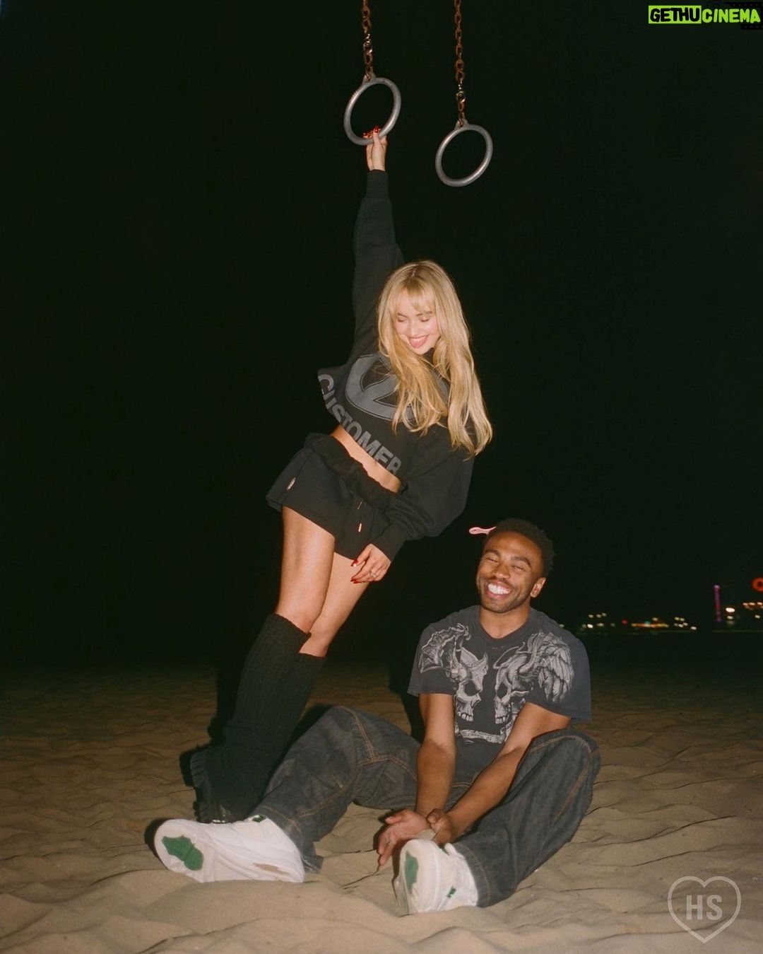 Sabrina Carpenter Instagram - happy valentine’s day from ya boys đŸ’˜ @kevinabstract @highsnobiety