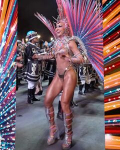 Sabrina Sato Instagram - Nosso samba nas constelações ✨🖤 Foi lindo @gavioesoficial 🖤 #Carnaval #CarnavalDaSabrina #Gaviões #GaviõesDaFiel