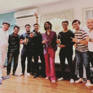 Sachin Sanghvi Instagram - Gratitude post .... 
Thank you 
@zeecineawards
@maddockfilms #dino sir #puja 
@amarkaushik 
@amitabhbhattacharyaofficial
@varundvn @kritisanon 
@ericpillai @boloydoloi 
#teamsachinjigar
@priyasaraiyaofficial
@sheetalthatsme 
All the Singers in the album 
All the musicians in India and #Budapest 
And all you music lovers !