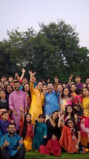 Sachin Sanghvi Instagram - Jumped right into the #Dheemedheeme Dance Challenge and trust me, it was an absolute blast dancing alongside @vishal_d_o_p and the fantastic crew from @navrangshaileegarbaacademy. We’ve set the stage, now it’s your turn. Can’t wait to see your reels and stories!

@soulfulsachin @jigarsaraiya @sachinjigar @nirenbhatt @_riddhidangar @romilved @iammadhardik @music_talentmgr @pratik_peejay @sujan_shah93 @saparikh91 @jigyam @tamraa.bespokejewelry @aesha.desaii @heenal_dave @sandip_trivedi07 @believeasd

#sachinjigar #navratri #DheemeDheeme