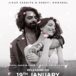 Sachin Sanghvi Instagram - This winter, welcome the feeling of love with @jigarsaraiya and @shreyaghoshal’s #TuMeriHai Releasing on 19th January. @priyasaraiyaofficial @sonymusicindia @romilved @soul.kari @karishmakacharya @akshatahonawar @neerajnavare @sanjanavij @sachinjigar @32farvariproduction