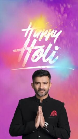 Sachin Sanghvi Instagram - Wish u get colored in the colors of the divine !!! 
That ll be true celebration...... 
Wishing everyone a very #happyholi !
