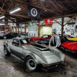 Sadri Skander Instagram - Love 🩶 #corvettec3 1972 Beverly Hills Car Club