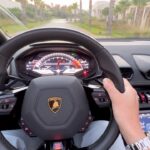 Sadri Skander Instagram - Un son de F1 !! V10 - 5.2L - 640ch 325km/h - 0 à 100km/h 2.9s !!! . #shooting #lamborghini #huracan #novitec #huracanevo Tunisia