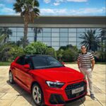 Sadri Skander Instagram - Ce soir c’est Nouvelle Audi A1 S-Line 🇹🇳 💰Prix à partir de : 118 000 DT 💰Prix du modèle essayé S Line : 130 000 DT