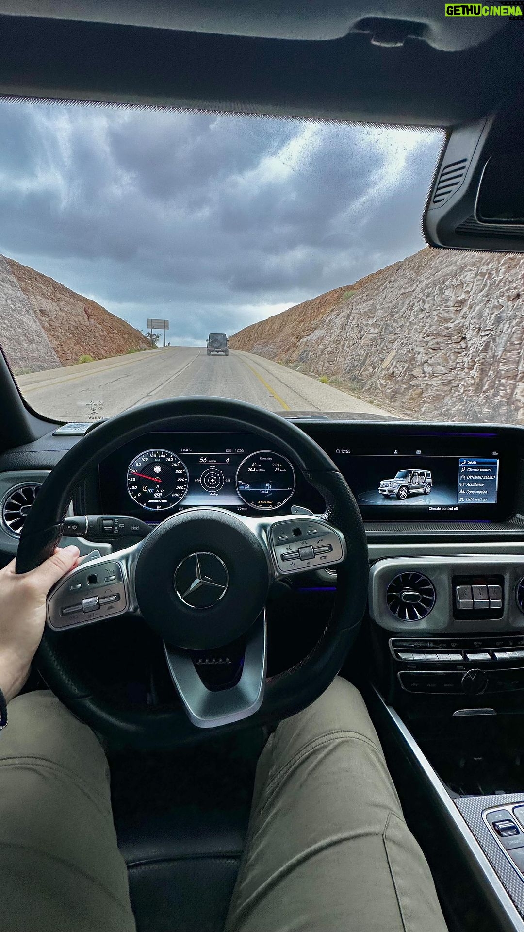 Sadri Skander Instagram - V8 brutality 🎼 G550 & G63 AMG by @bridgestonemea Bridgestone 🛞 #turanza6 Dead Sea