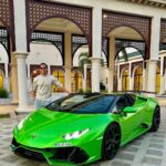 Sadri Skander Instagram - Enfin là 🇹🇳 Huracan EVO préparée par Novitec 🤤🔥📸 @amlocationprestige the best, la couleur !!! 💚 #shooting #lamborghini #huracan #novitec #huracanevo Four Seasons Hotel Tunis
