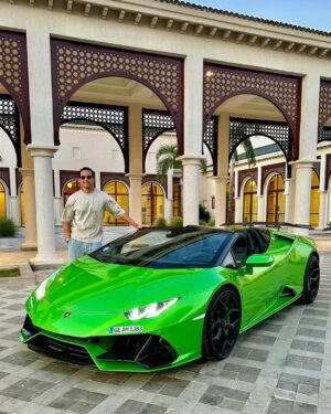 Sadri Skander Instagram - Enfin là 🇹🇳 Huracan EVO préparée par Novitec 🤤🔥📸
@amlocationprestige the best, la couleur !!! 💚
#shooting #lamborghini #huracan  #novitec #huracanevo
