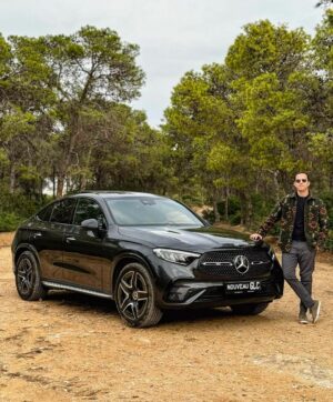 Sadri Skander Instagram - 🇹🇳 Au volant du Nouveau GLC Coupé AMG ✨
Prix : 339 000 DT TTC
@mercedes_benz_tunisie 
Merci au @fstunis pour l’acceuil
.
.
#mercedes #glc #mercedesbenz