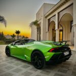 Sadri Skander Instagram - Enfin là 🇹🇳 Huracan EVO préparée par Novitec 🤤🔥📸 @amlocationprestige the best, la couleur !!! 💚 #shooting #lamborghini #huracan #novitec #huracanevo Four Seasons Hotel Tunis