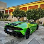 Sadri Skander Instagram - Enfin là 🇹🇳 Huracan EVO préparée par Novitec 🤤🔥📸 @amlocationprestige the best, la couleur !!! 💚 #shooting #lamborghini #huracan #novitec #huracanevo Four Seasons Hotel Tunis
