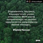 Safa Sarı Instagram - Düşbelenimiz, köyümüz, Köyceğiz'imizin yanan ormanlarını BKM olarak sahipleneceğiz ve yeniden ağaçlandırma çalışmalarına destek olacağız... #İçimizYanıyor