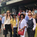 Saffron Burrows Instagram - centre court women’s finals #Wimbledon2019
