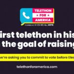 Saffron Burrows Instagram - I’m here tonight... @whenweallvote #whenweallvote #telethonforamerica