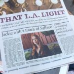 Saffron Burrows Instagram - …interview about Jackie @TheWallisBh previews begin Thursday #JackieUnveiled @latimes @bigmac857 #KirkMcKoy