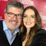 Saffron Burrows Instagram - a wonderful time with the lovely @jimhalterman @sagaftra discussing the new season of Mozart @mitjamazon (2/16) and #JackieUnveiled at @TheWallisbh (2/22)
