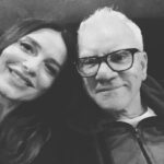 Saffron Burrows Instagram - with irrepressible Malcolm today... wrapping season 3 @mitjamazon #mozartinthejungle #malcolmmcdowell